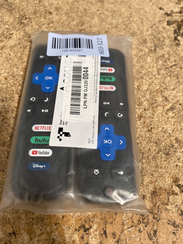 Photo 1 of (2 Pack) Replacement Remote Control for Roku TV, for TCL Roku/Onn Roku TVs