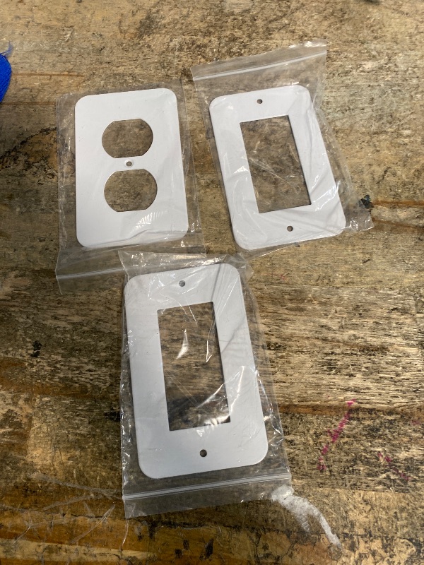 Photo 1 of 3 Metal Outlet Covers