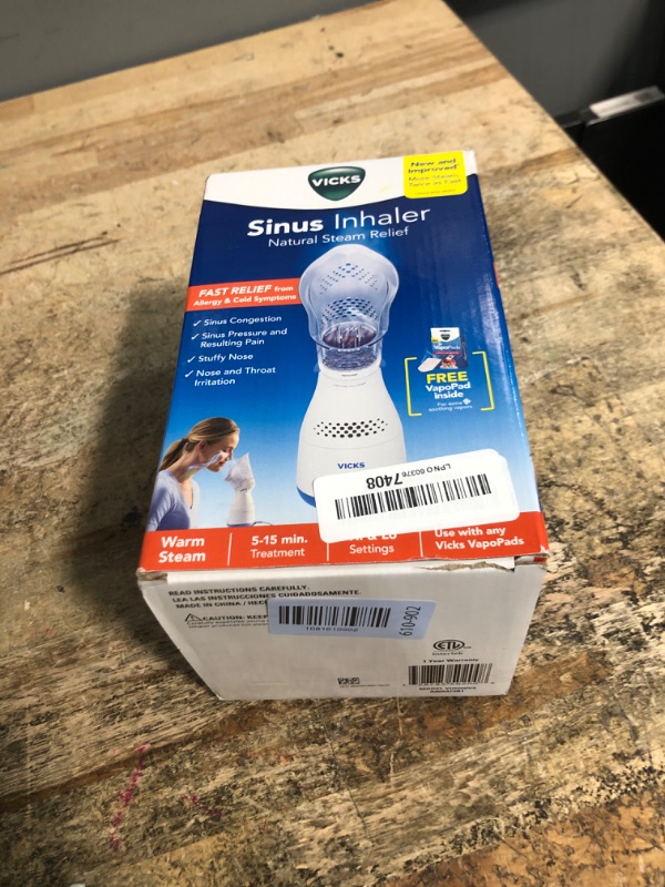 View 2 of **PARTS ONLY, BREATHING MASK ONLY** Vicks Sinus Inhaler with VapoPad