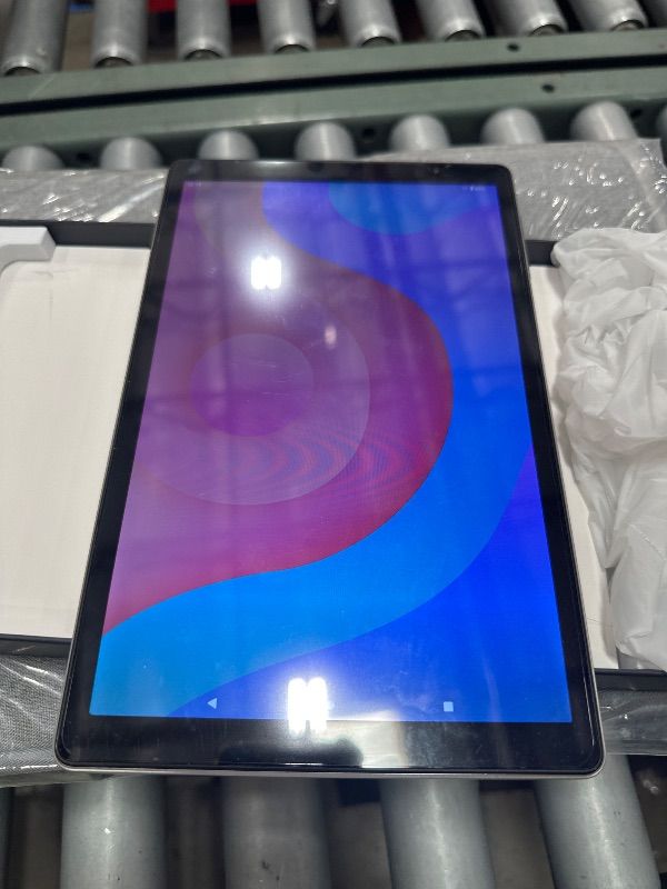 Photo 1 of 10 Inch Tablet, Android OS, 2GB RAM + 32GB Storage, Quad-Core Processor, 6000mAh Battery, 10.1" HD IPS Display, Wi-Fi 6, Dual Camera, Silver