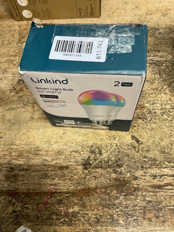 View 2 of **ONLY 1** LED Light Bulbs - 2 Pack, 100W Equivalent