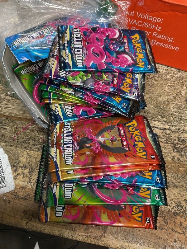 View 5 of **** INAUTHENTIC **** Pokemon TCG: Scarlet & Violet Stellar Crown Booster Box