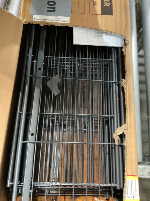 View 3 of **MISSING SOME PIECES** YATINEY 12 Tier Shoe Rack - 48 Pair Capacity
