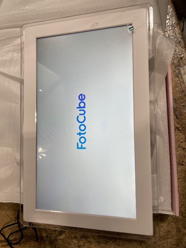 Photo 1 of 15.6" Digital Calendar Wall Touch Screen, Chore Chart, Photo Frame, Bases