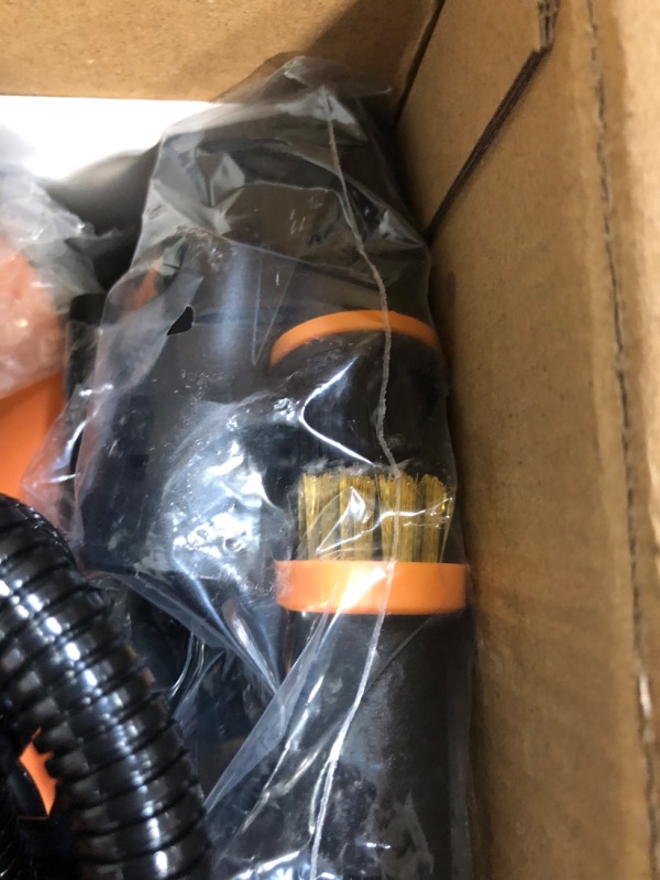 View 6 of **PARTS ONLY** Steam Cleaner, Portable Steamer for Cleaning with 16pcs Accessories, 6-Level Adjustable and 15s Heat-Up, Handheld Steam Cleaner for Home, Tile, Dirt, Grout, Grease, Car Detailing