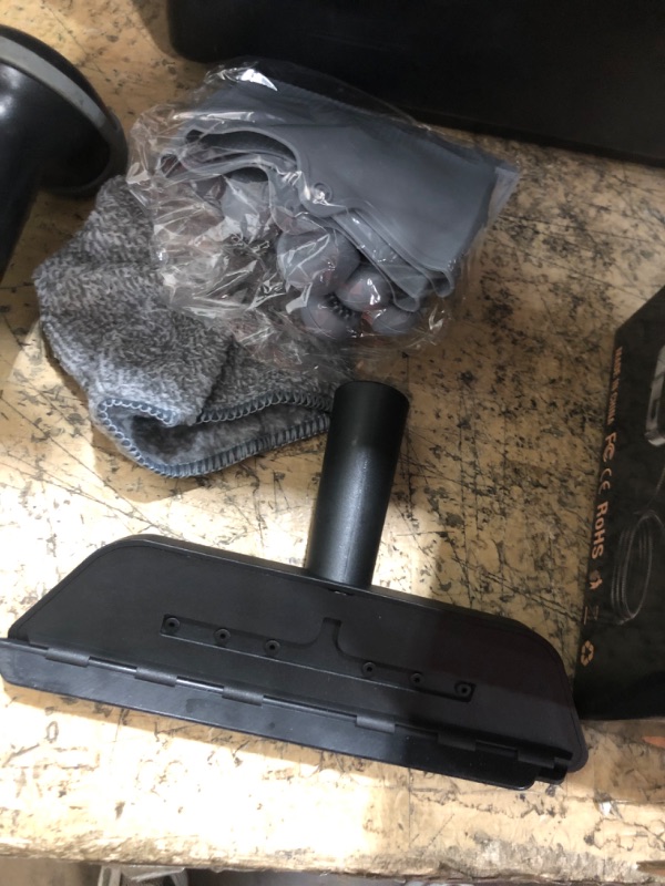 View 5 of **PARTS ONLY** Steam Cleaner, Portable Steamer for Cleaning with 16pcs Accessories, 6-Level Adjustable and 15s Heat-Up, Handheld Steam Cleaner for Home, Tile, Dirt, Grout, Grease, Car Detailing