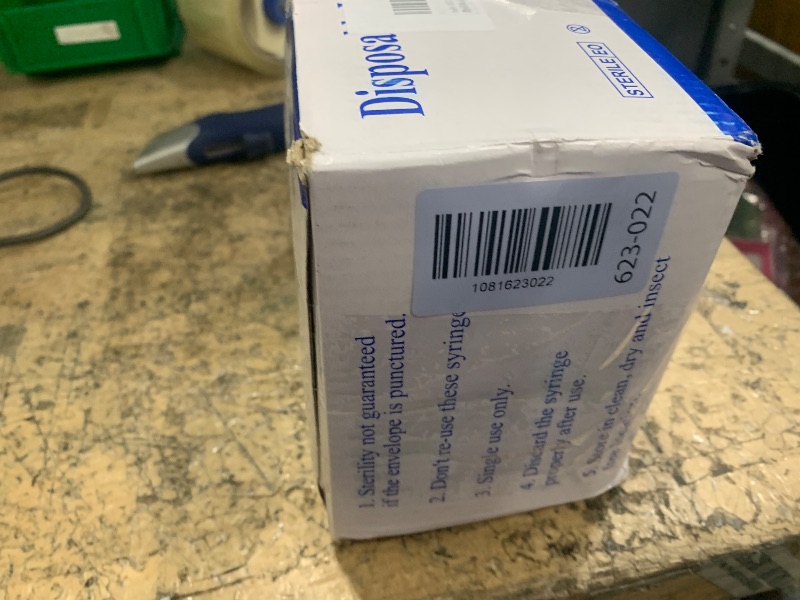 View 3 of 1ml/cc 31G 1/4 Inch Syringes, Disposable Syringe, Individual Wrapped, Box of 100