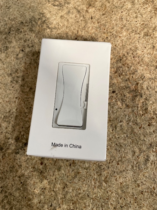 Photo 1 of 12V - 24V DC Dimmer Switch, PWM LED Slide Dimmer Switch for LED Strip Lights, Single Color, Can NOT Be Used with 120V, Wall Plate Included (1 Pack, White)