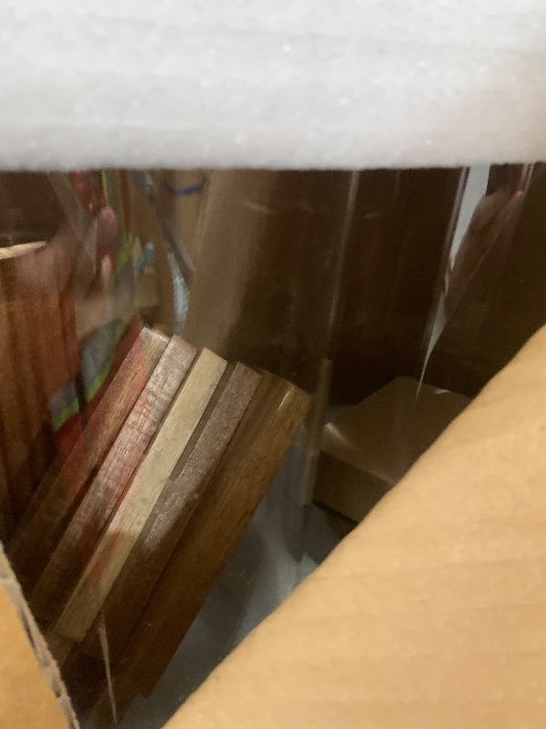 View 3 of *****MISSING PIECES***
Ldylayi 2-Piece 1.5 Gallon Glass Drink Dispenser with Wood Stand
