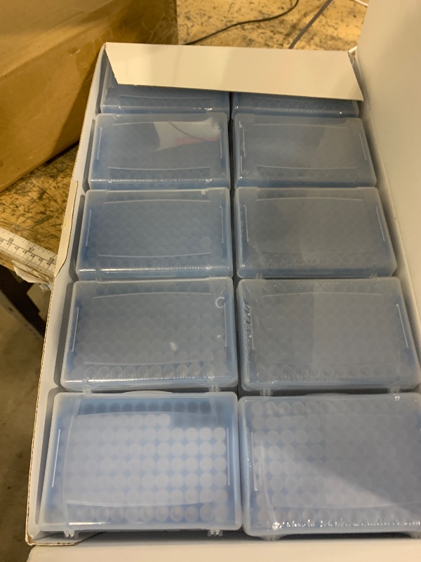 View 3 of 1000µL Filtering Pipette Tips - Universal Filter Pipettor Tips-Racked(Box),RNase/DNase Free & Pyrogen Safe,Clear,96 Tips/Rack Pk x 10 Racks (960 Tips)