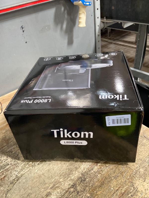 View 2 of **PARTS ONLY** Tikom Robot Vacuum and Mop, Robotic Vacuum Cleaner with Self-Emptying Base