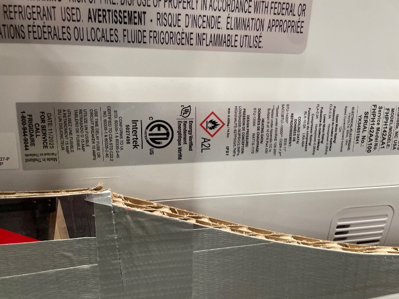 View 3 of **has some electrical issues, for parts only** Frigidaire 14000 BTU Portable Air Conditioner with Heat & Wi-Fi