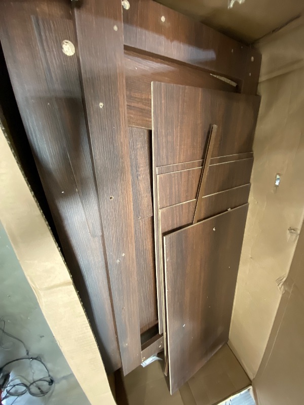 Photo 1 of ***SEE PICTURES ***GarveeHome 5-Drawer Dresser - Walnut