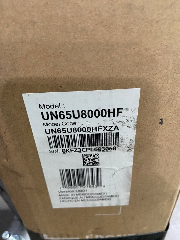 Photo 1 of **SEE PICTURES**Samsung 65-Inch Crystal UHD 4K Smart TV (2026 Model)