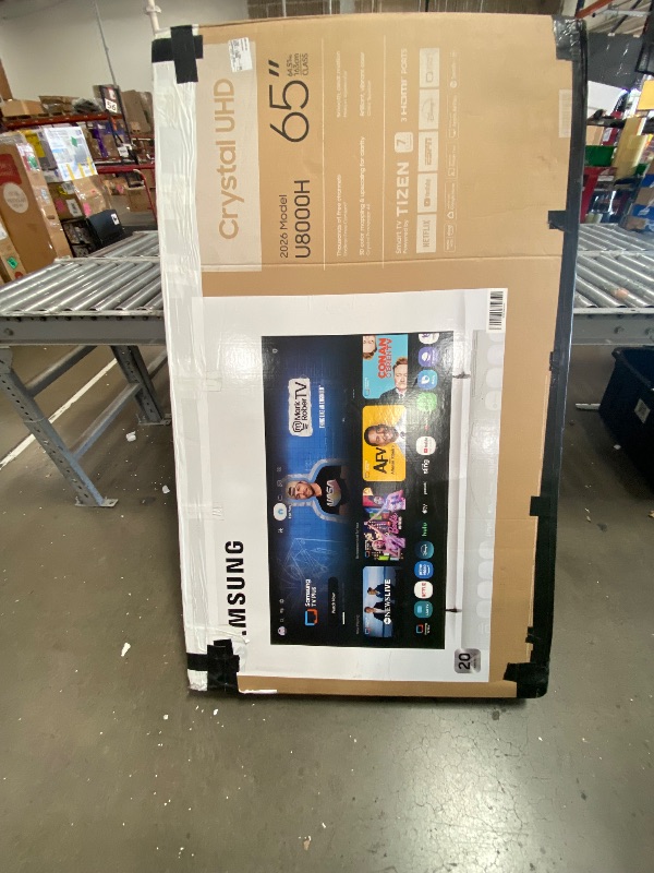 Photo 1 of **SEE PICTURES**Samsung 65-Inch Crystal UHD 4K Smart TV (2026 Model)