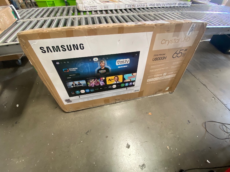 Photo 1 of **SEE PICTURES**Samsung 65-Inch Crystal UHD 4K Smart TV (2026 Model)
