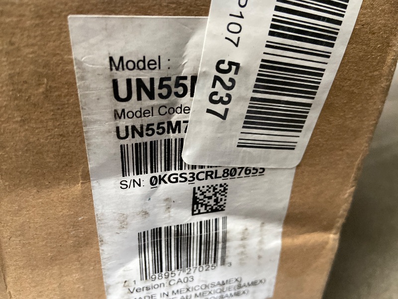 Photo 1 of **SEE PICTURES**Samsung 55" QLED 4K Smart TV