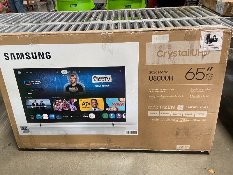 Photo 1 of **SEE PICTURES**Samsung 65-Inch Crystal UHD 4K Smart TV (2026 Model)