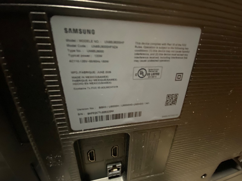 Photo 1 of **SEE PICTURES**Samsung 65-Inch Crystal UHD 4K Smart TV (2026 Model)