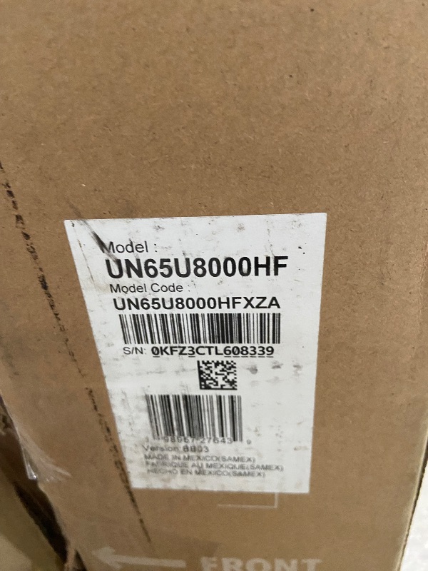 Photo 1 of **SEE PICTURES**Samsung 65-Inch Crystal UHD 4K Smart TV (2026 Model)