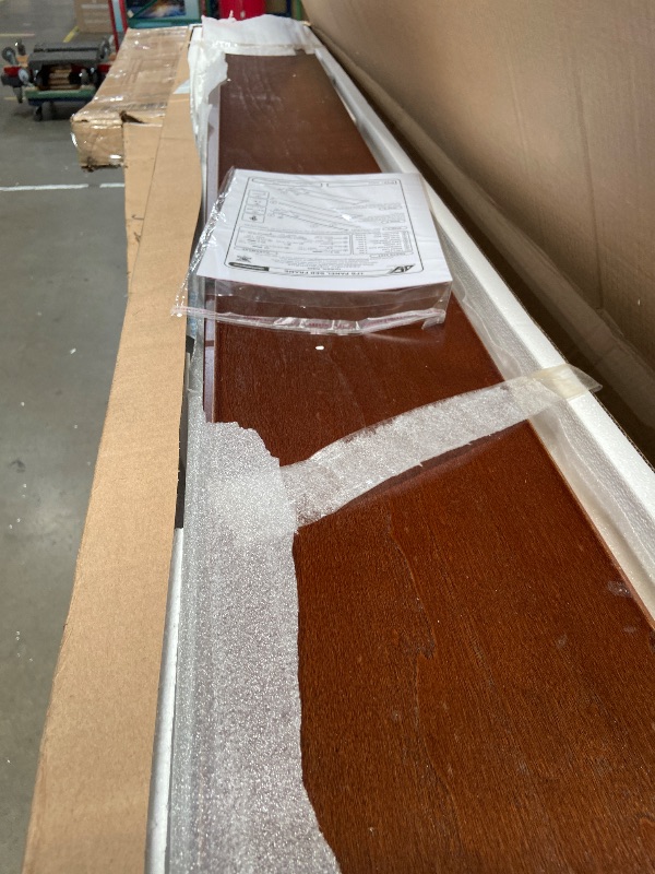 View 5 of ****MISSING A BOX, PARTIAL SET ****** AFI Wesley Queen Platform Bed with Trundle, Walnut
