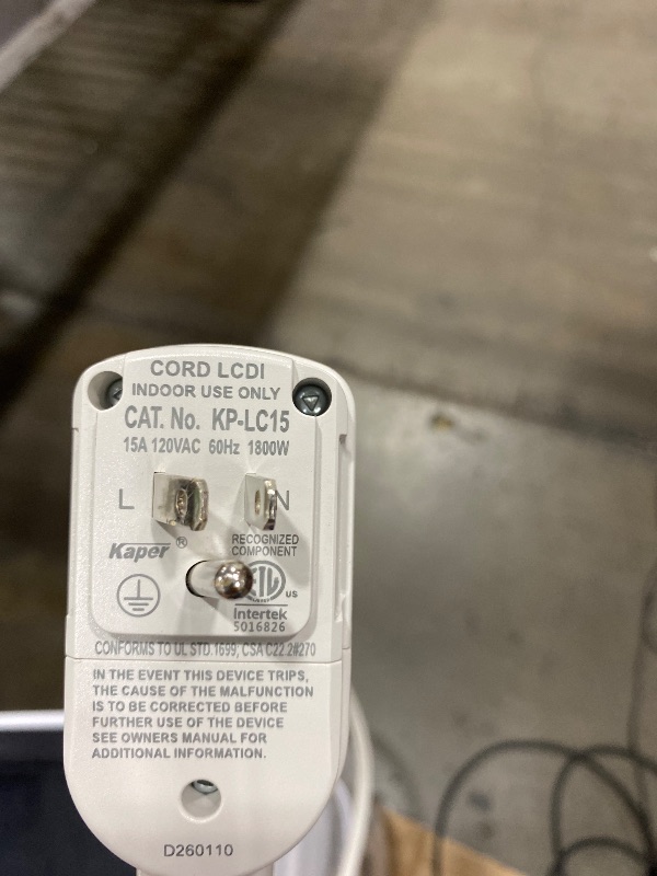 Photo 1 of **POWERCORD DAMAGE**GarveeTech 14,000 BTU Portable Air Conditioner