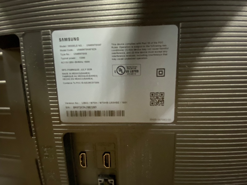Photo 1 of **SEE PCTURES**Samsung 65" Class M70H Series QLED 4K Smart TV