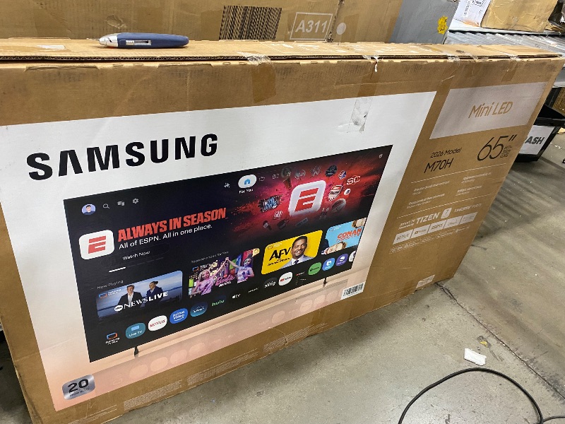 Photo 1 of **SEE PCTURES**Samsung 65" Class M70H Series QLED 4K Smart TV