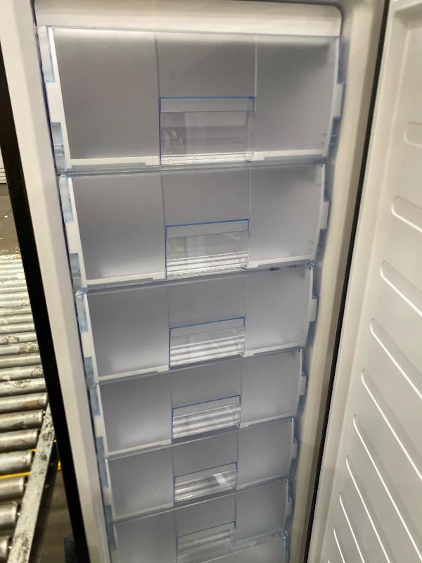View 3 of ***TRUCK/TRAILER PICKUP ONLY******UNABLE TO TEST***Hamilton Beach Upright Freezer - 11 cu. ft., Stainless Steel ***ALLOW UPRIGHT FOR 24 Hrs BEFORE USE***