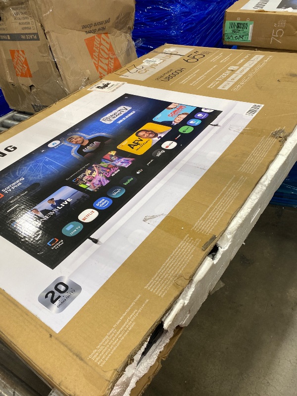 View 2 of (MAJOR DAMAGE SEE PHOTOS )Samsung 65-Inch Class Crystal UHD U8000H Series Samsung Vision AI Smart TV (2026 Model, 65U8000H) Processor 4K, Endless Free Content, Motion Xcelerator, Color Booster, Alexa Built-in