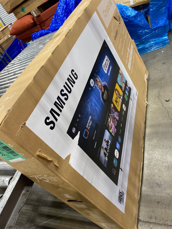 View 2 of (MAYJOR DAMAGE TO SCREEN SEE PHOTOS) Samsung 75-Inch Class U8000H Series Crystal UHD, 4K, Smart TV, 2026 Model