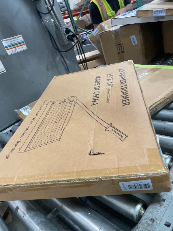 Photo 1 of 18" Guillotine Paper Cutter, Heavy Duty Trimmer with Safety Lock