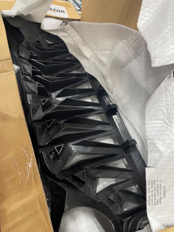 View 2 of ***DAMAGED - SEE NOTES/PICTURES***ICARS Shark Grille for 07-18 Jeep Wrangler JK/JKU