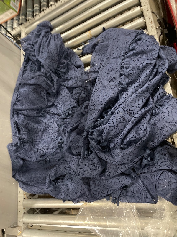 View 1 of  large navy lace clothes
