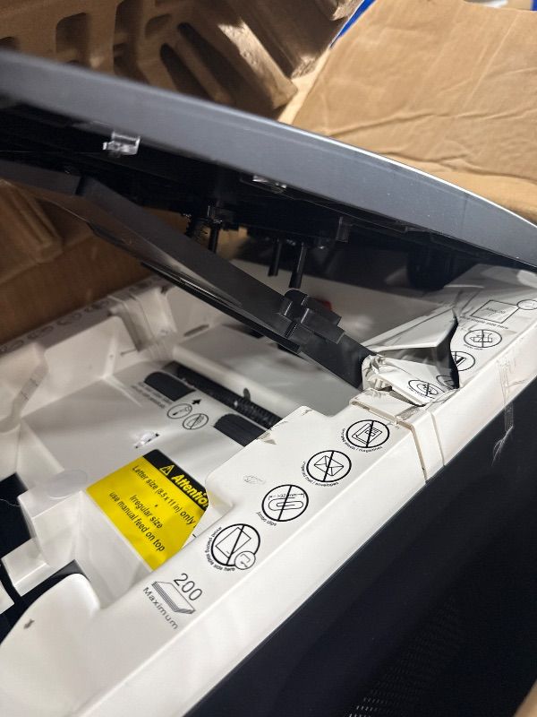 View 4 of ***Parts Only*** Aurora Commercial Grade 200-Sheet Auto Feed High Security Micro-Cut Paper Shredder/ 60 Minutes/Security Level P-5