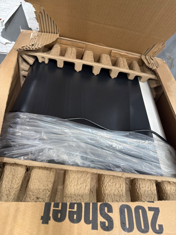 View 3 of ***Parts Only*** Aurora Commercial Grade 200-Sheet Auto Feed High Security Micro-Cut Paper Shredder/ 60 Minutes/Security Level P-5