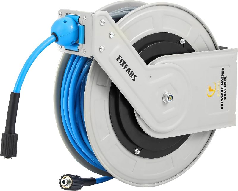 Photo 1 of Pressure Washer Hose Reel with Hose