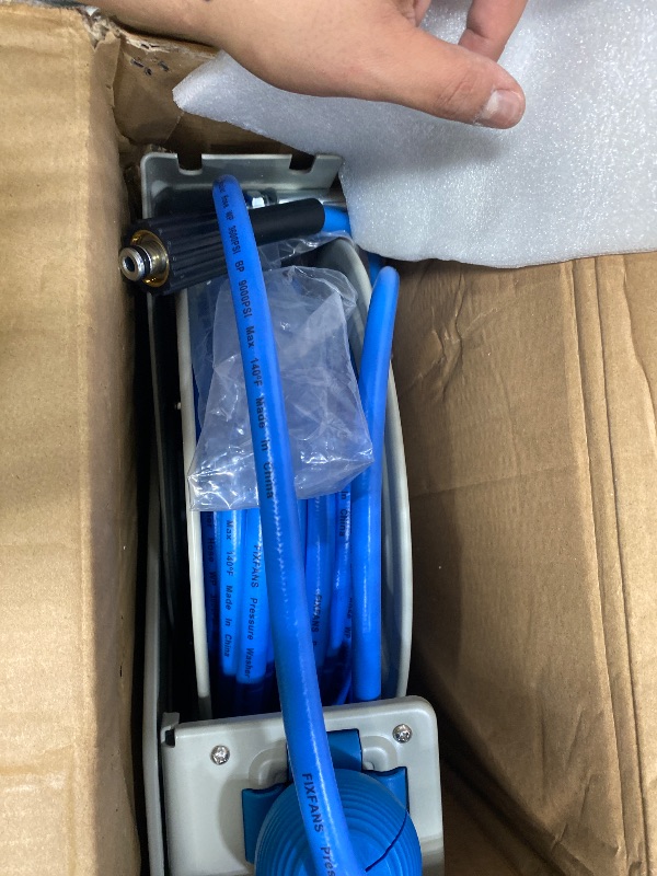 Photo 1 of Pressure Washer Hose Reel with Hose