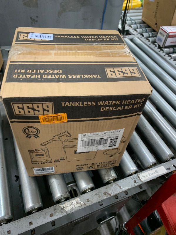 Photo 1 of 6699 Tankless Water Heater Flushing Kit with 1/6 HP Pump