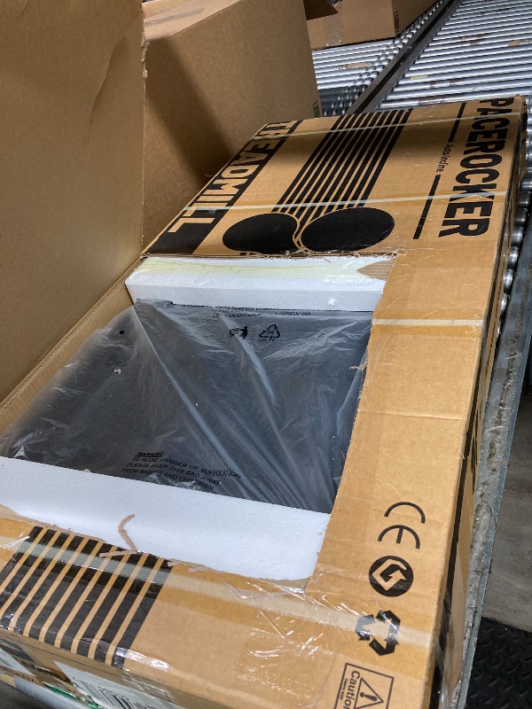 Photo 1 of ***PARTS ONLY***

PACEROCKER Walking Pad Treadmill - 12% 9-Level Auto Incline System - 450 lbs Heavy Duty Capacity (204.1 kg) - Bluetooth Speaker - LED Display - Under Desk Design - 5 MPH (8 km/h)