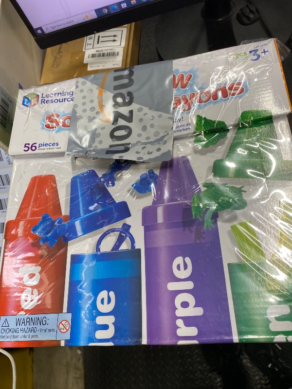 Photo 1 of ***missing a lot of the pieces***Learning Resources Rainbow Sorting Crayons - Toddler Gifts, Toddler Accessories, Jumbo Stacking Toys, Fine Motor Skills, Classroom And Preschool Activities, Montessori***missing a lot of the pieces***