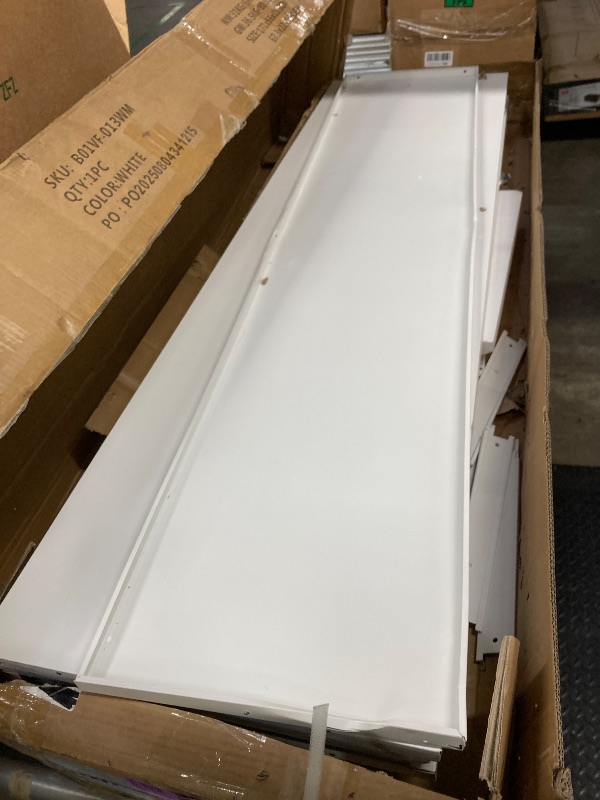 Photo 1 of **MISSING PARTS-ONLY***5 Drawer Lateral File Cabinet with Lock, Metal File Cabinets for Home Office, Steel Heavy-Duty Filing Storage Cabinet for Letters/Legal/A4 (Require Assembly, White)