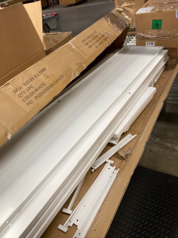Photo 1 of **MISSING PARTS-ONLY***5 Drawer Lateral File Cabinet with Lock, Metal File Cabinets for Home Office, Steel Heavy-Duty Filing Storage Cabinet for Letters/Legal/A4 (Require Assembly, White)