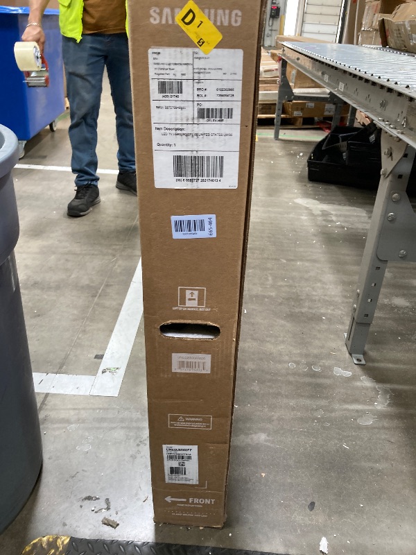 Photo 1 of ***BROKEN NO RETURNS, NO REFUNDS****Samsung 65-Inch Class Crystal UHD U8000F 4K Smart TV (2025 Model) Endless Free Content, Processor, MetalStream Design, Knox Security, Alexa Built-in