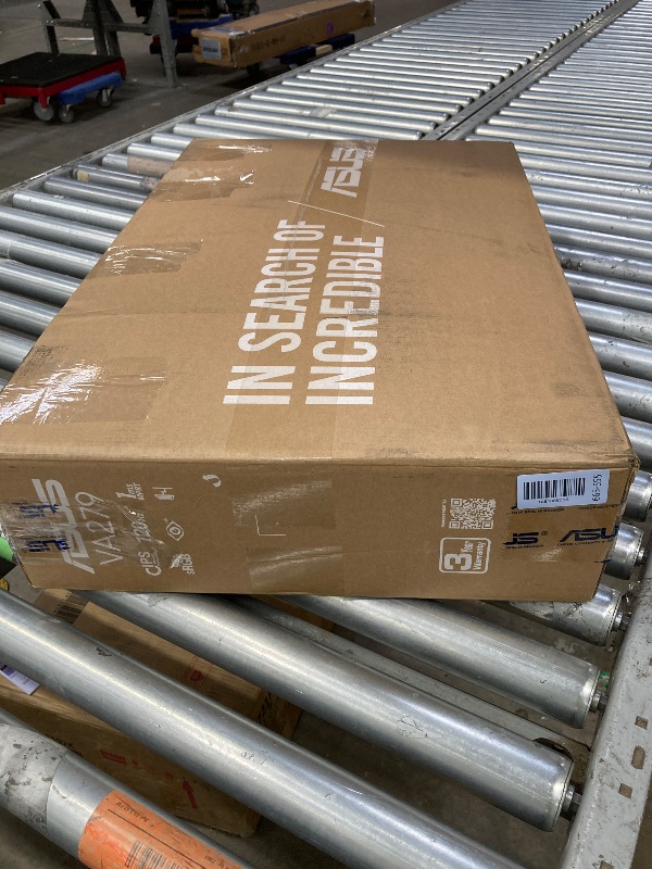 Photo 1 of *** SCREEN BROKEN, NO RETURNS, NO REFUNDS***ASUS 27” 1080P Computer Monitor (VA279HG) - Full HD IPS Display, 120Hz, 1ms, Adaptive-Sync, Eye Care, Frameless, HDMI, VESA Mountable, 3 Year Warranty
