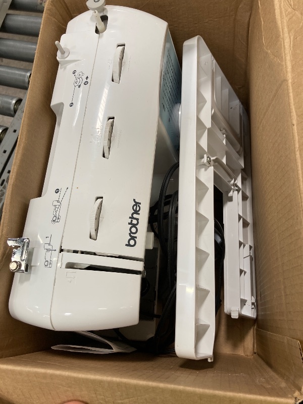 Photo 1 of ***USED*** Sewing and Quilting Machine, XR3774, 37 Built-in Stitches, Wide Table, 8 Included Sewing Feet ***NOT IN ORIGINAL BOX***