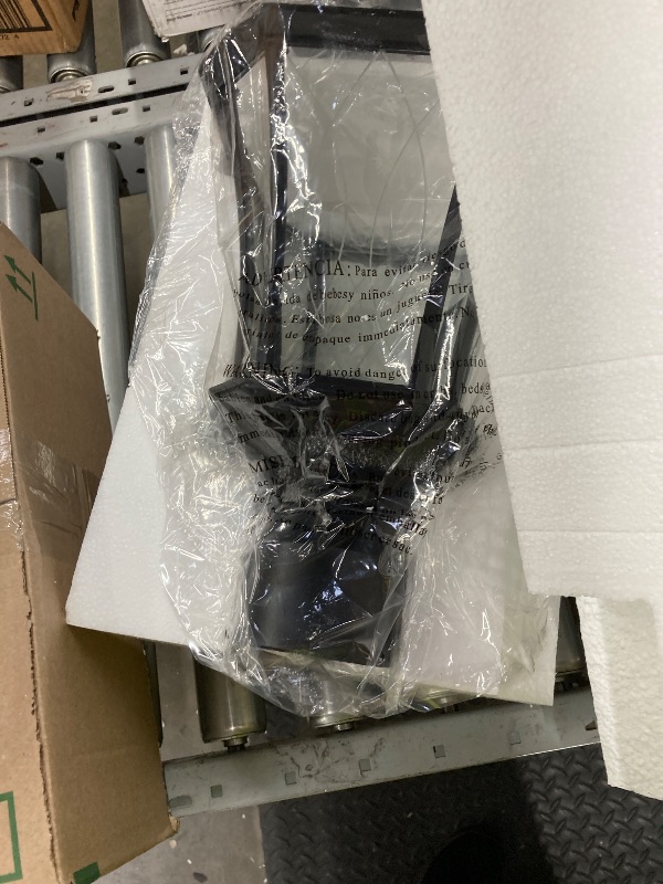 Photo 1 of ***MISSING HARWARE -SELLING AS IS *** 19.6" Solar Post Lights, Dusk to Dawn Outdoor Post Lights Solar Lamp Post Light, Black Pole Lights Outdoor with Pier Mount Base, Waterproof Outdoor Lamp Post for Yard FrontDoor Pathway Garage, 1 Pack