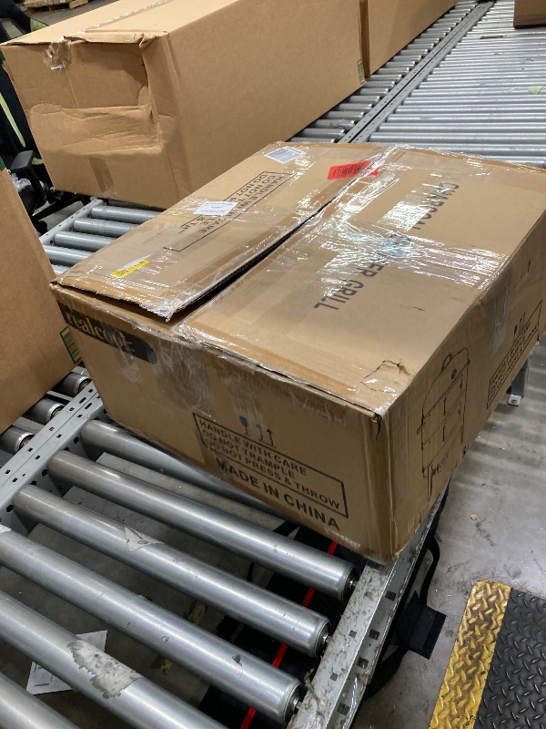 Photo 1 of ***USED, SELLING AS IS *** Realcook Charcoal BBQ Smoker Grill - 20 Inch Vertical Smoker for Outdoor Cooking Grilling