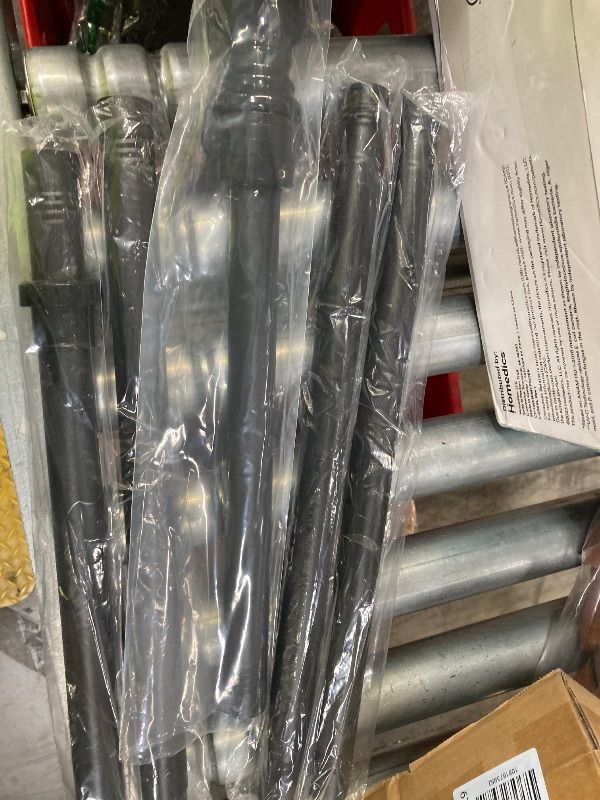 View 2 of **MISSING PARTS/POLE ONLY***Barcetine American Flag with Pole Kit - Includes 6ft Tangle Free Metal Flag Pole,4x6 Embroidered US Flag,Mount Holder Bracket,for Outside House,Front Porch,Outdoor,Black