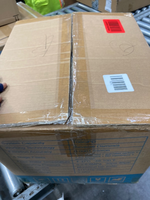 Photo 1 of ***It is used; it is unknown whether any parts are missing, and it is unknown whether it functions 100%.*****FS-TFC 5-Stage Reverse Osmosis Water Filtration System 100GPD Fast Flow Plus Extra 4 Filter for Free (FS-RO-100G-A)